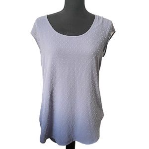 DR2 powder blue blouse